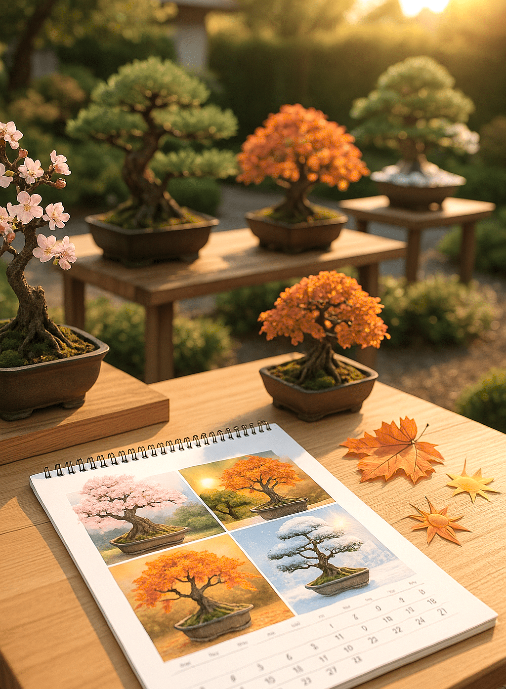 Calendario de eventos bonsái