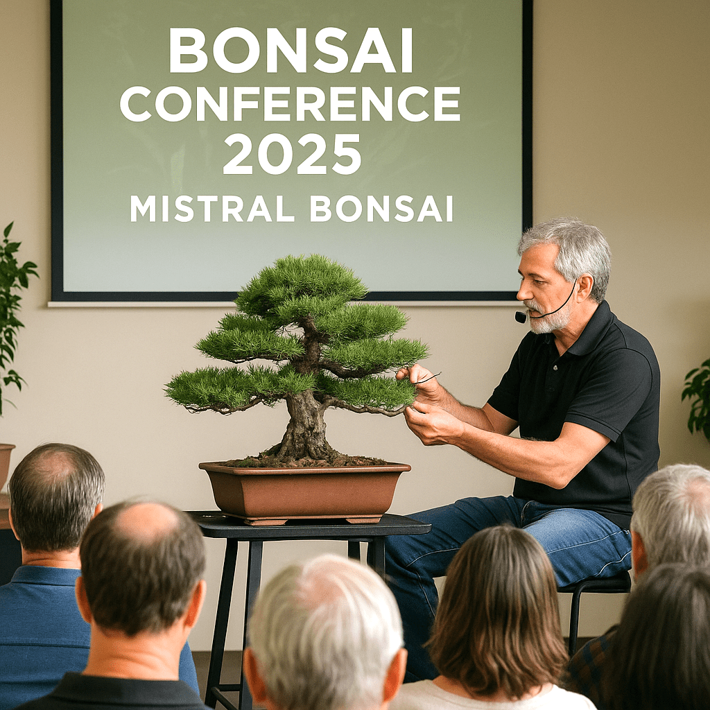Conferencia Bonsái 2025 en Mistral Bonsai