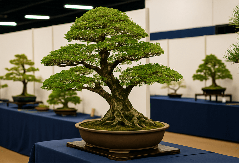 Exposición de Bonsáis en Santa Bárbara