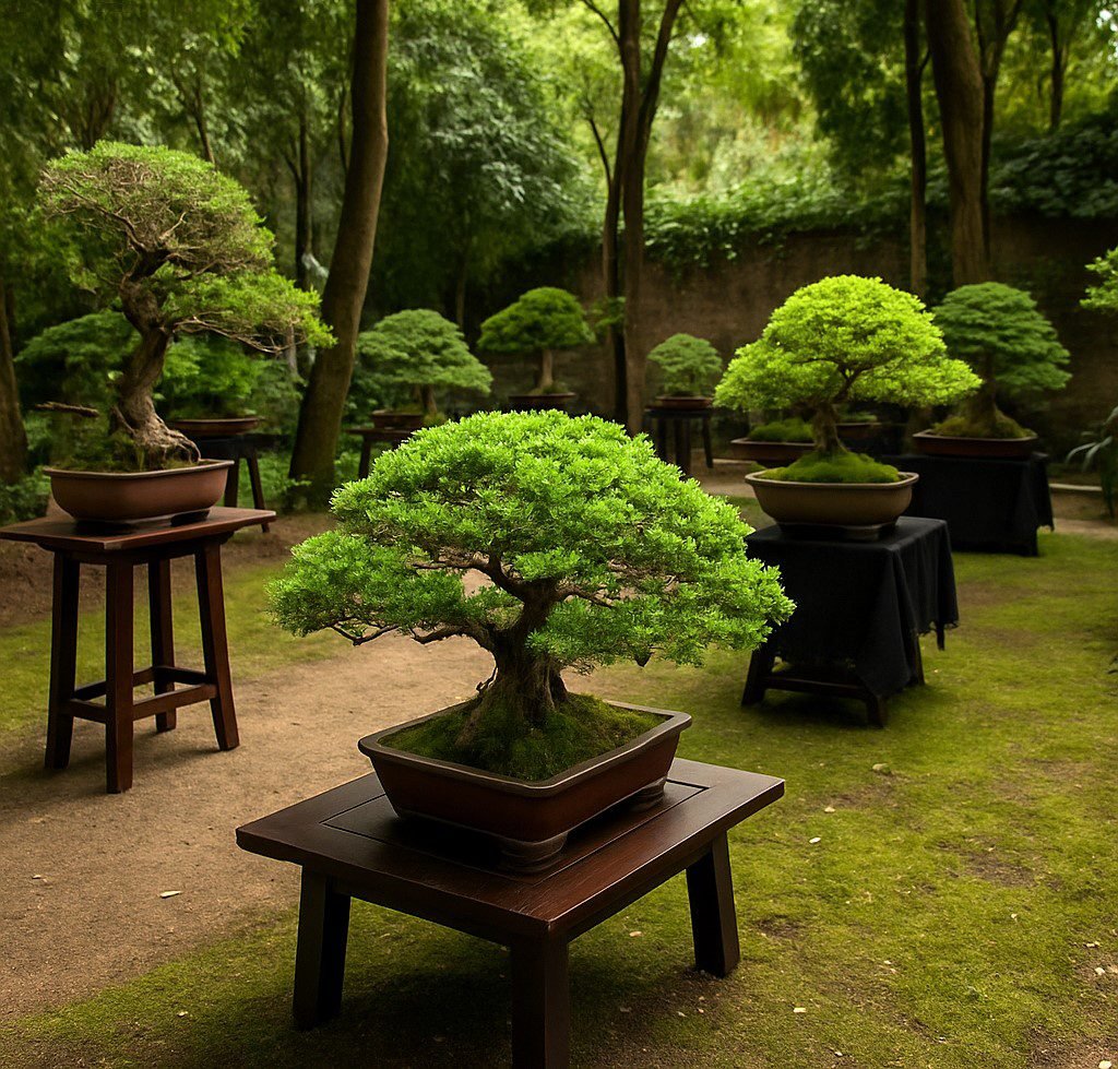 Exposición de Bonsáis en Chiapas