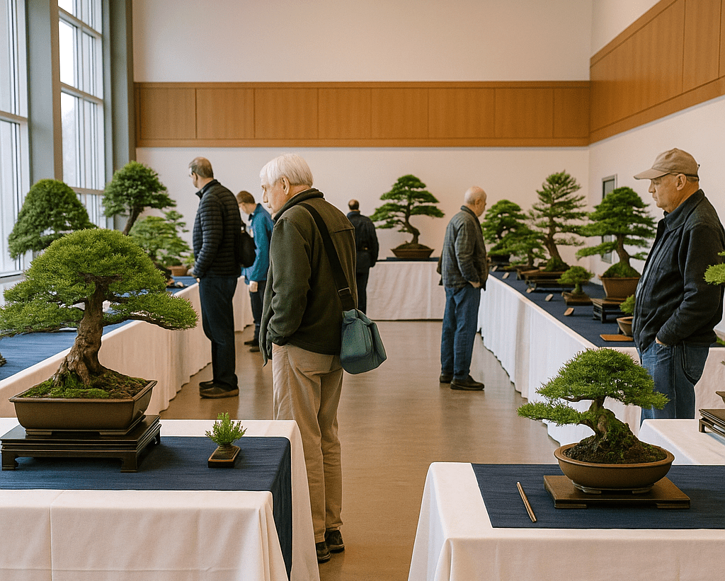 Exposición de Bonsáis en el Jardín Japonés de Portland