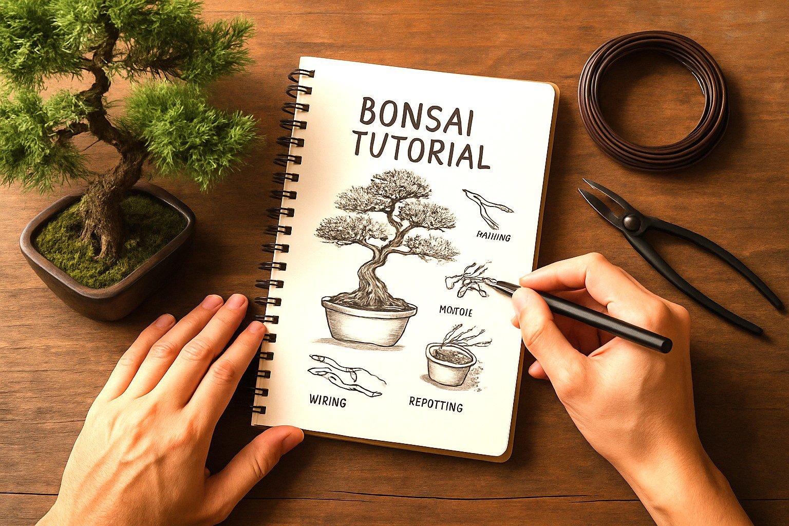 Tutoriales sobre bonsáis