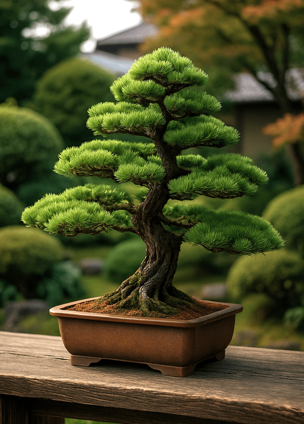 Bonsái japonés tradicional