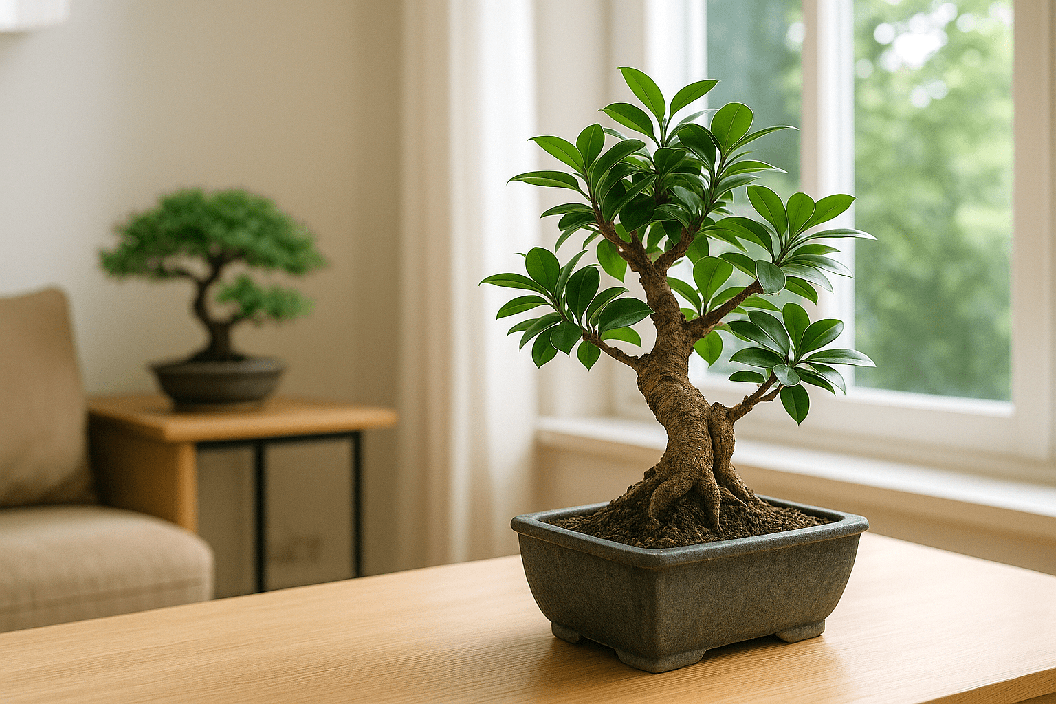 Bonsáis de interior en casa