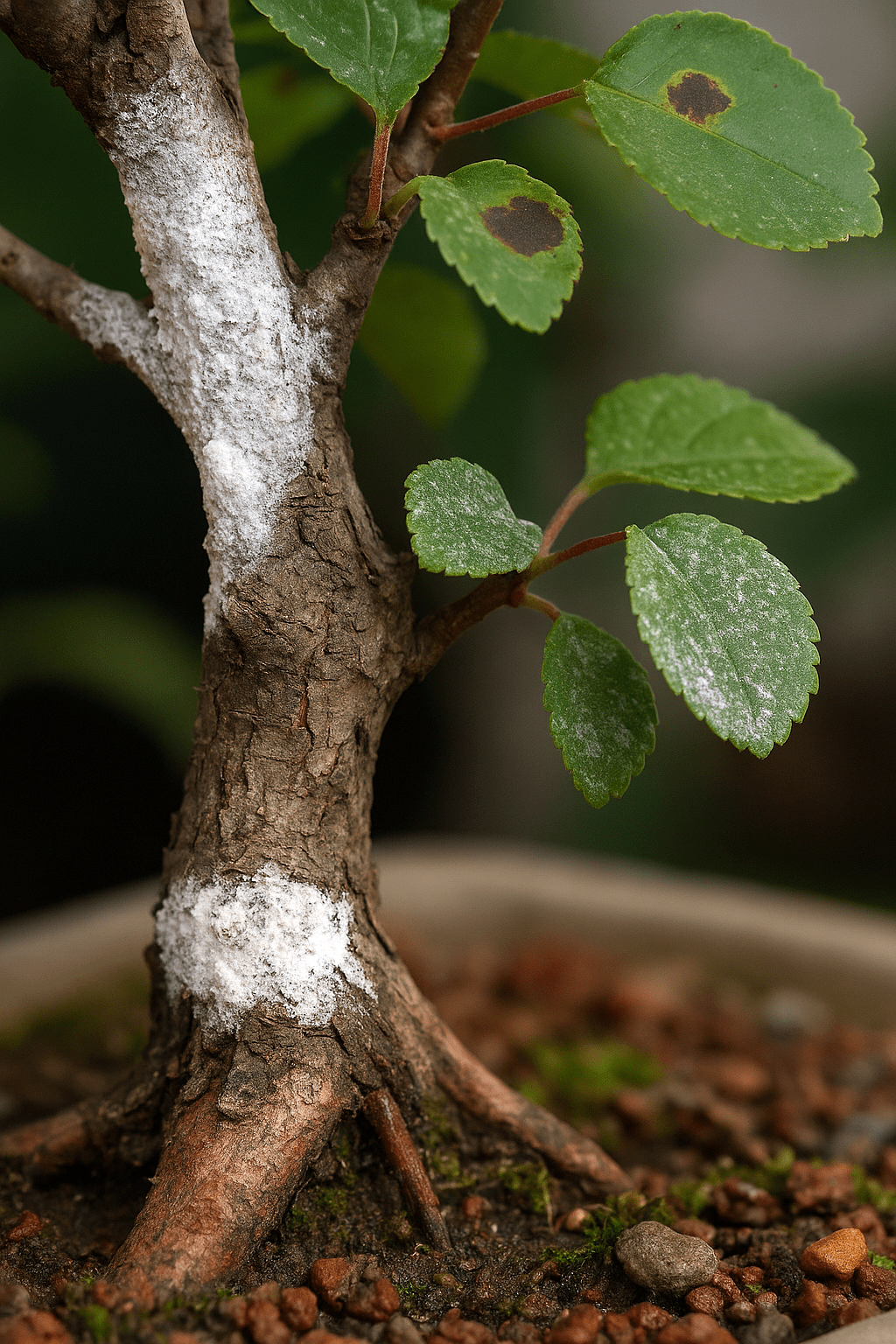 Hongos en bonsáis: síntomas y prevención