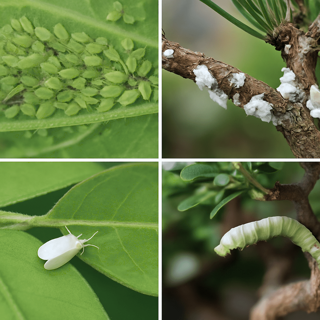 Plagas comunes en bonsáis